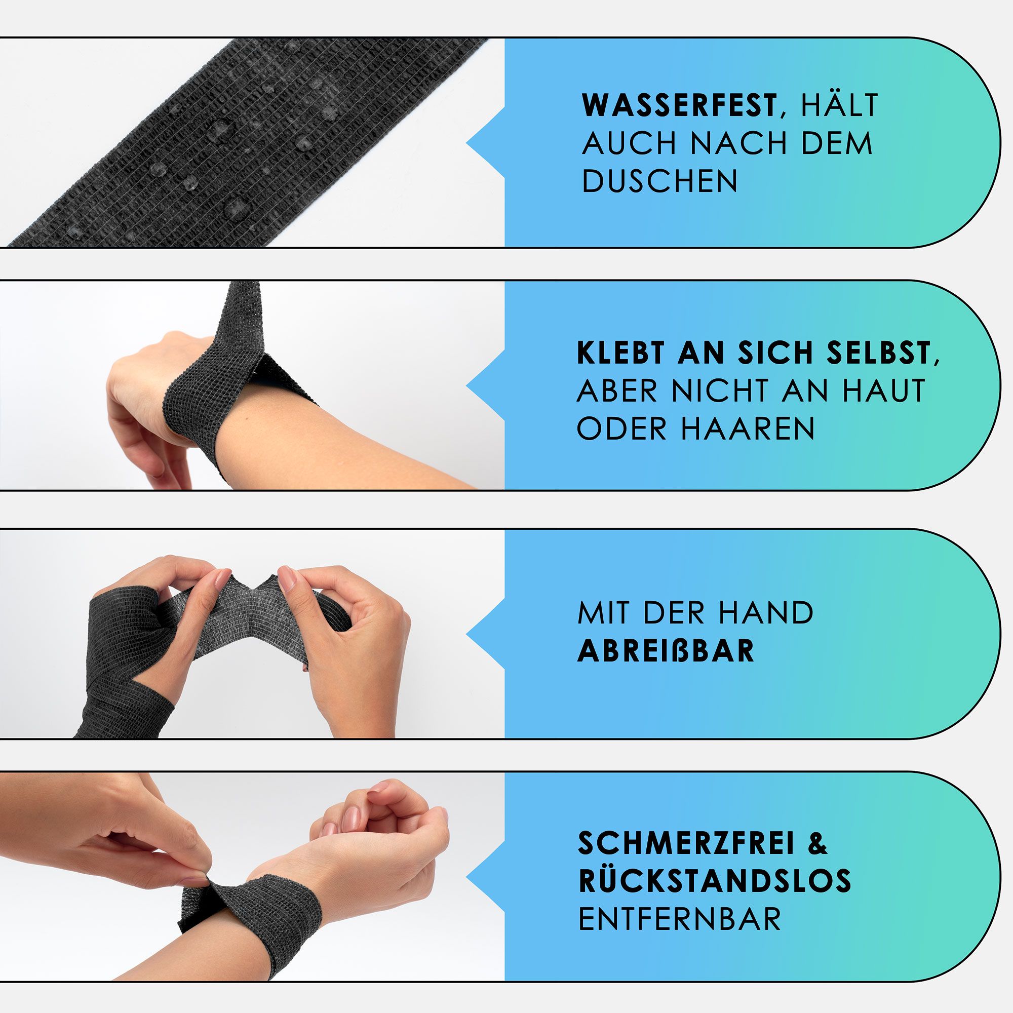 Health Press Selbstklebender Verband