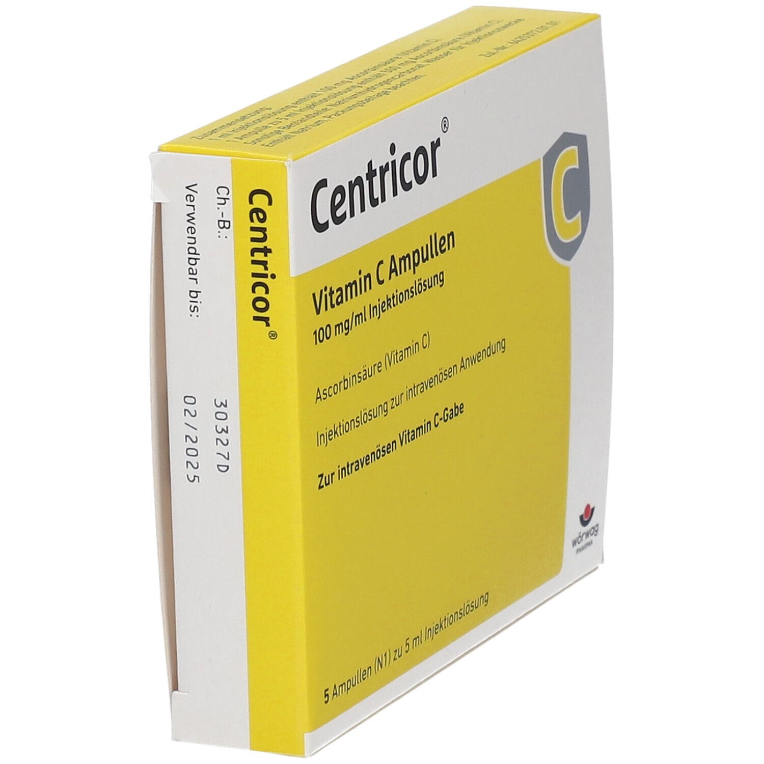 Centricor® Vitamin C Ampullen 100 mg/ml Injektionslösung