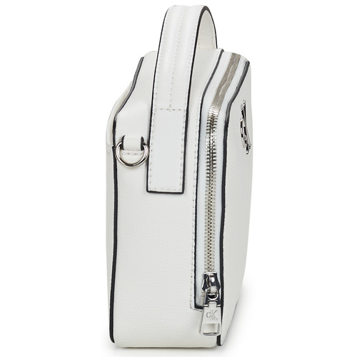 Calvin Klein Jeans - MINIMAL MONOGRAM CAMERA BAG18 - Blanc