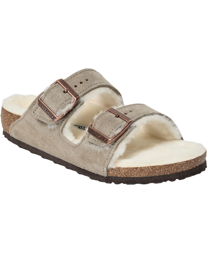 Birkenstock Arizona Kids LEVE Shearling Taupe LAF Taupe
