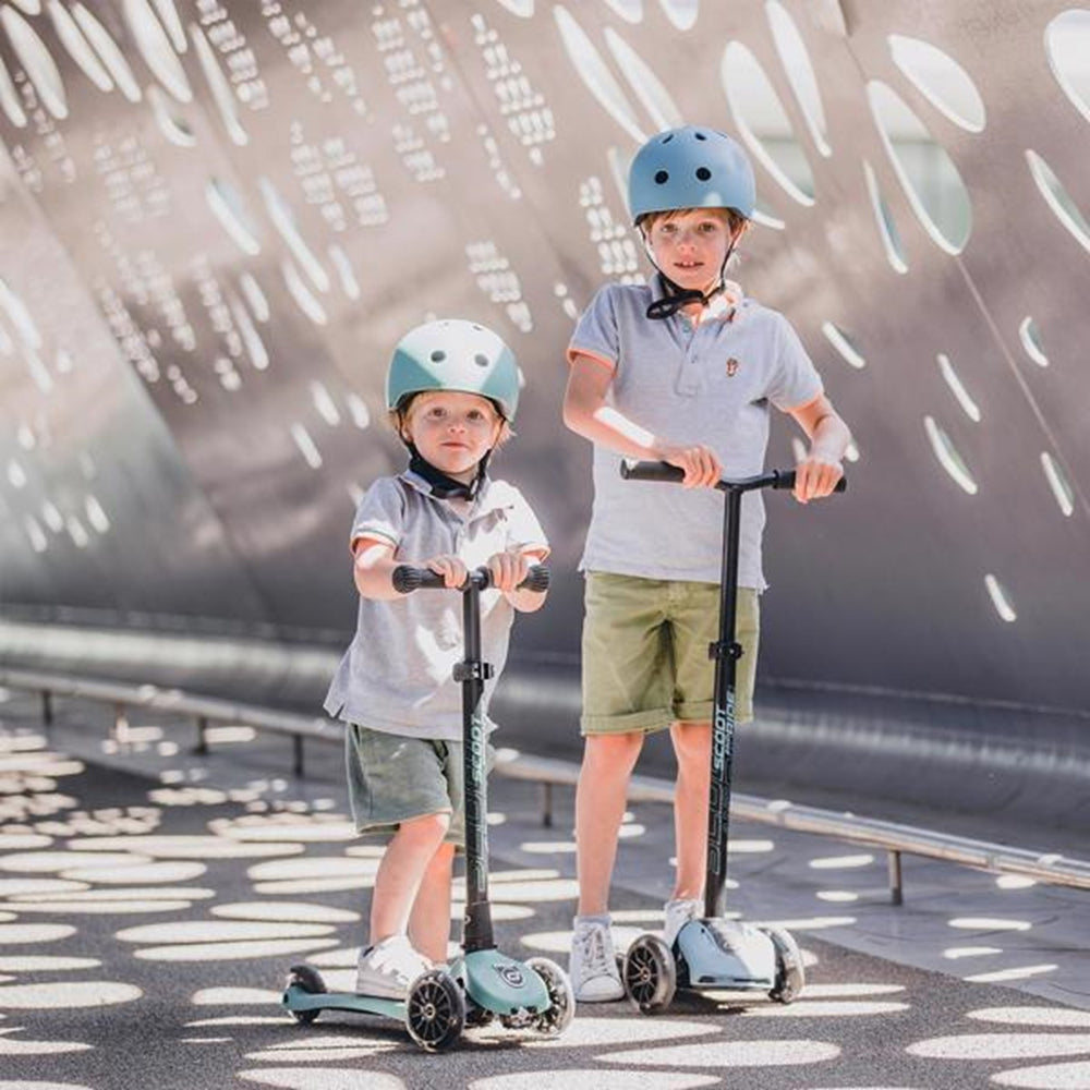 Highway Kick 5 Led Steel - Scoot and Ride