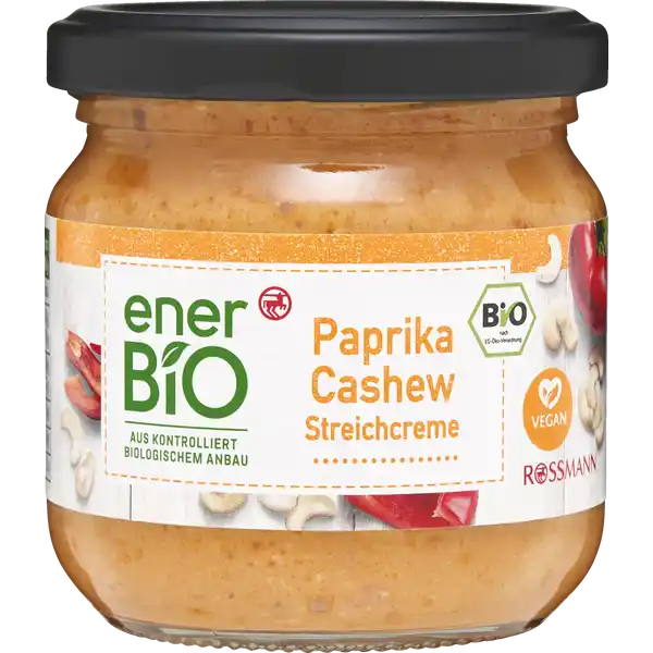 Streichcreme Paprika-Cashew