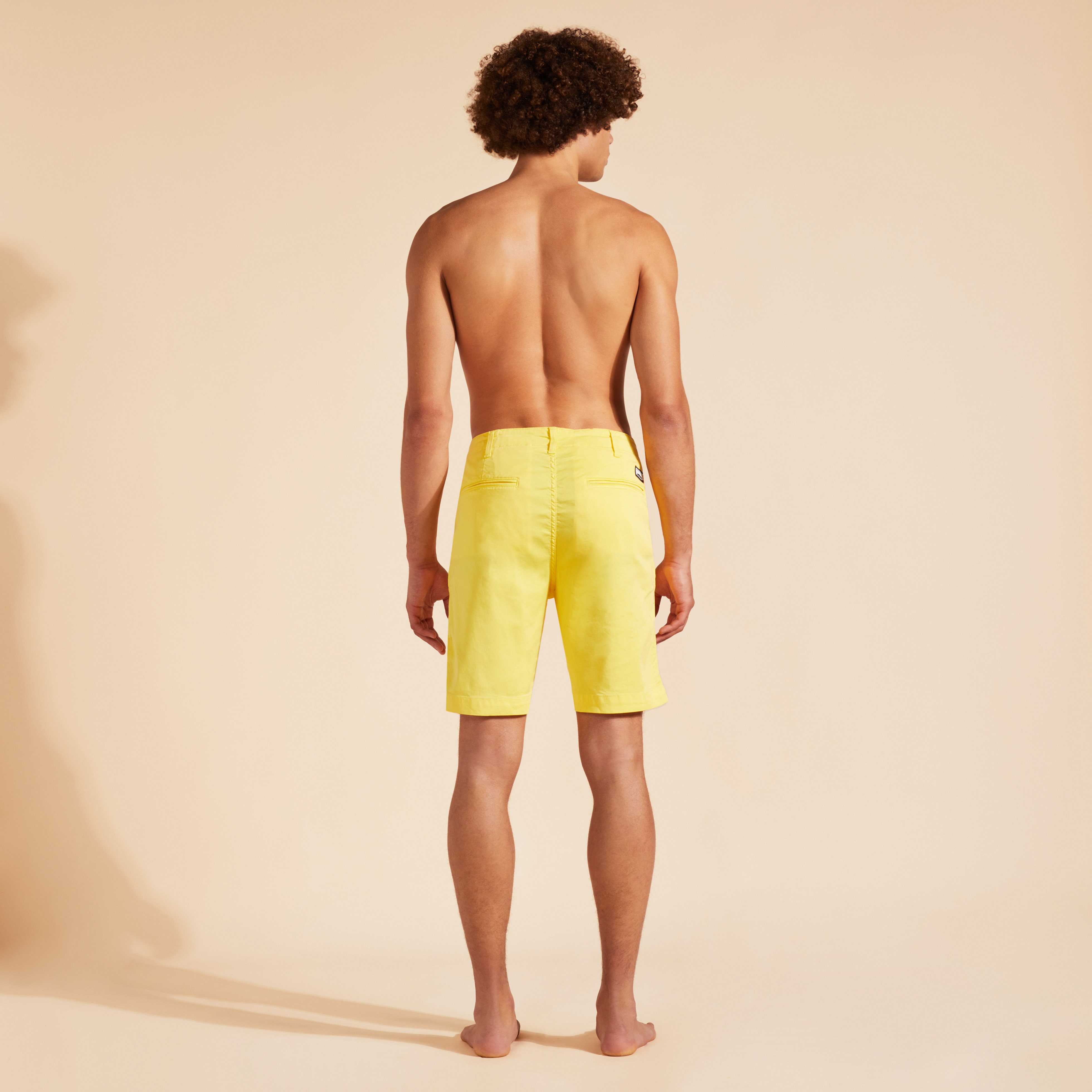 Bermuda en Tencel Homme Uni | Short Homme Vilebrequin