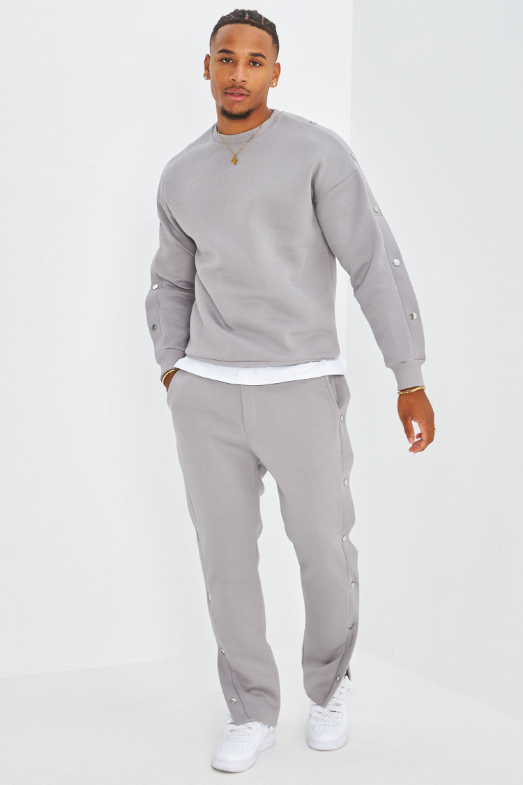 Ensemble 2 pièces sweat + jogging gris