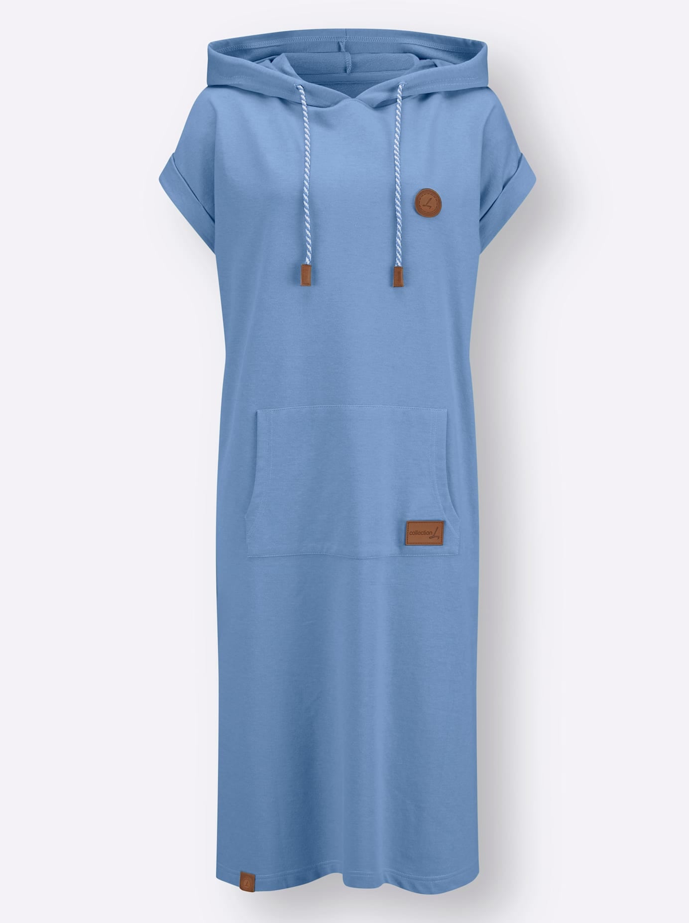 Casual Looks Sweatkleid »Jersey-Kleid« aufgesetzte Taschen
