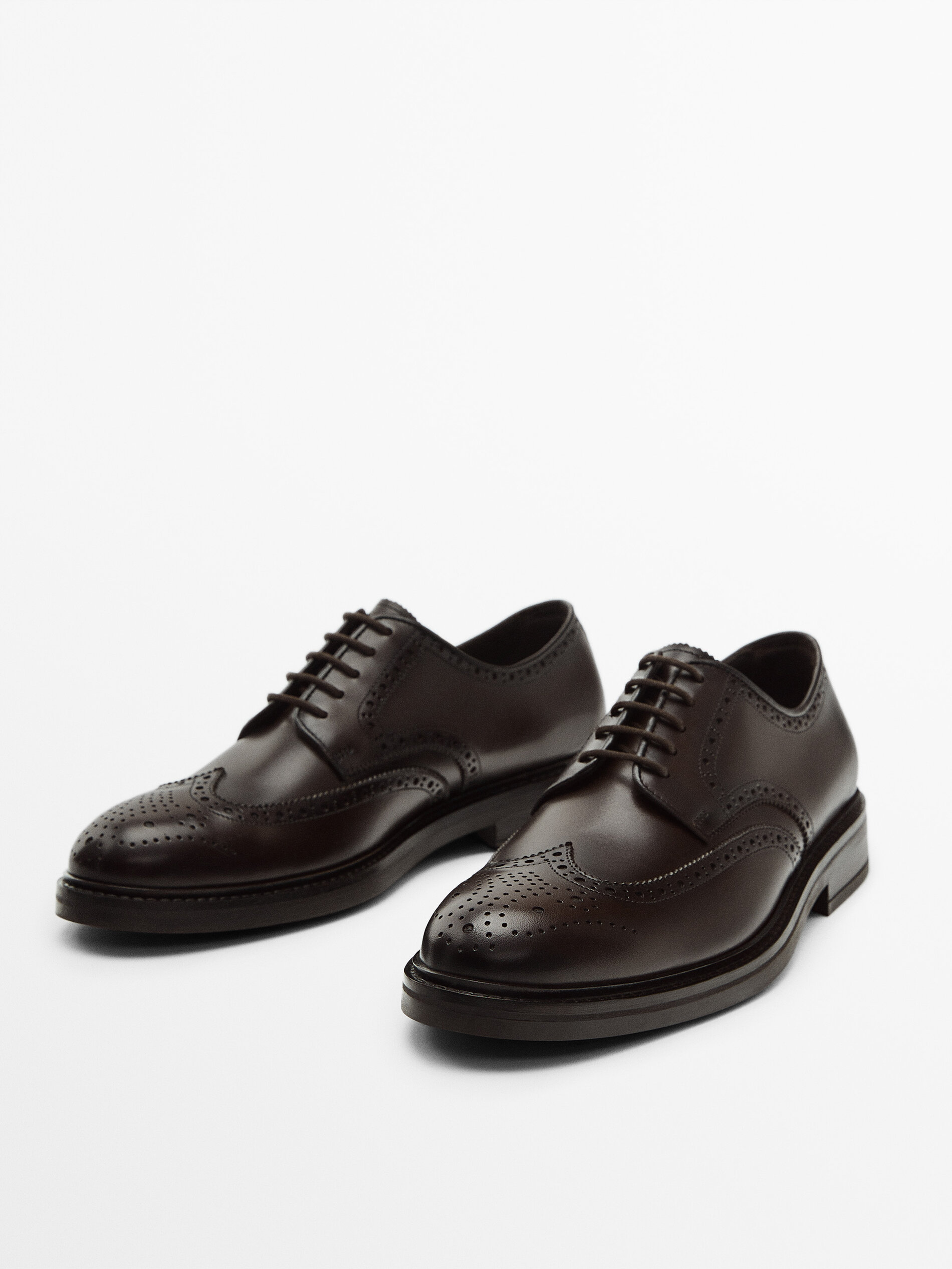 Sapatos brogue marrons - MARROM