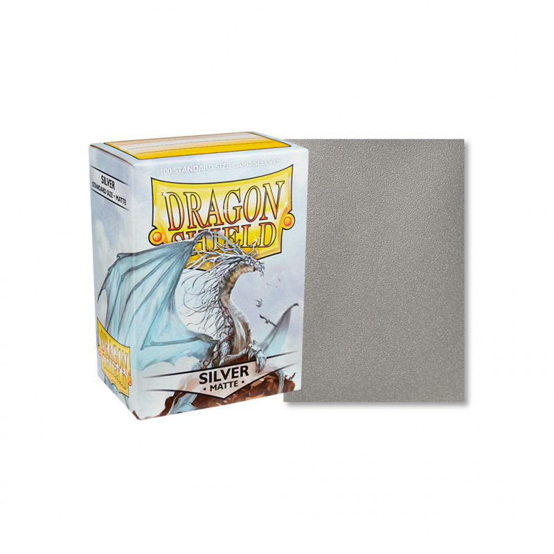 Dragon Shield - Standard Size - Silver
