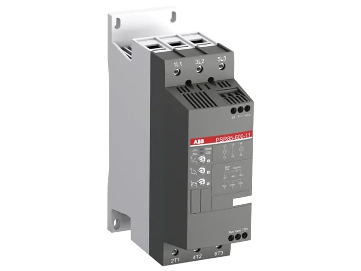 ABB PSR85-600-11, Grå, IP10, 85 A, 180 x 70 x 220 mm, 2,1 kg, 195 mm