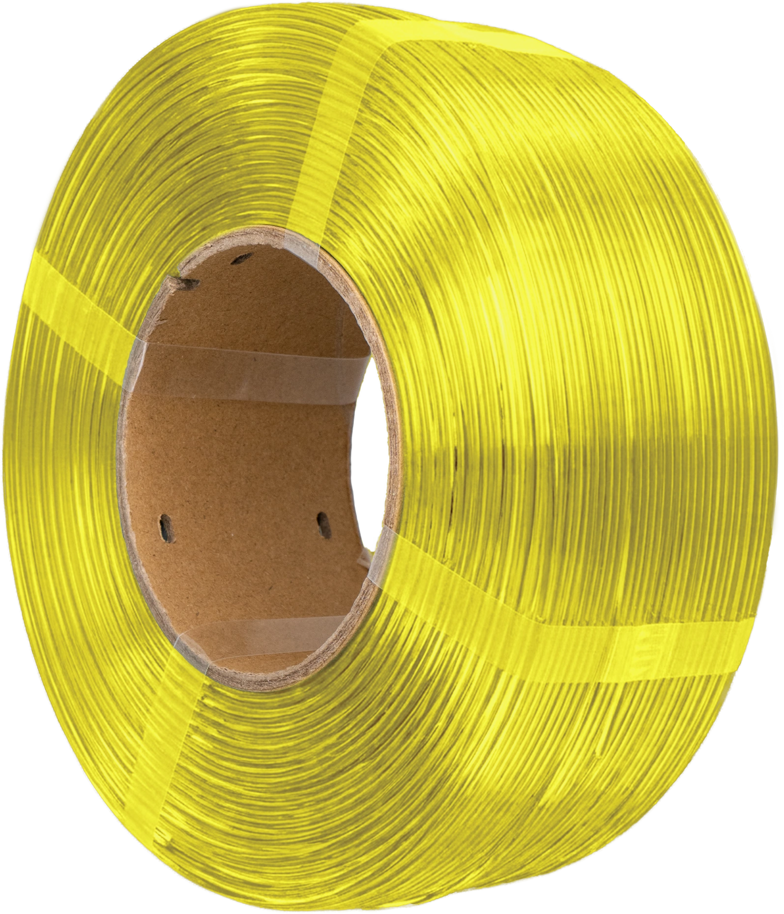AzureFilm  PETG Hyper Speed Refill Yellow Transparent, 1,75 mm / 1000 g    Universal Filament ohne Spule