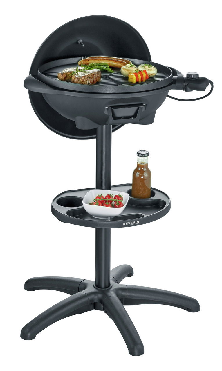 Severin Standgrill mit Haube