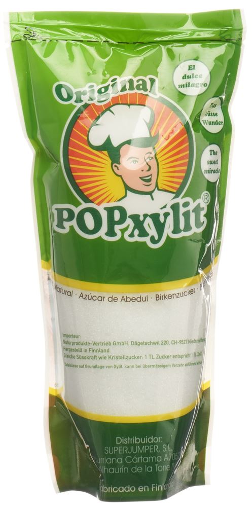 POPXYLIT Original Birkenzucker<br>500 g, Beutel, aus finnischen Birken