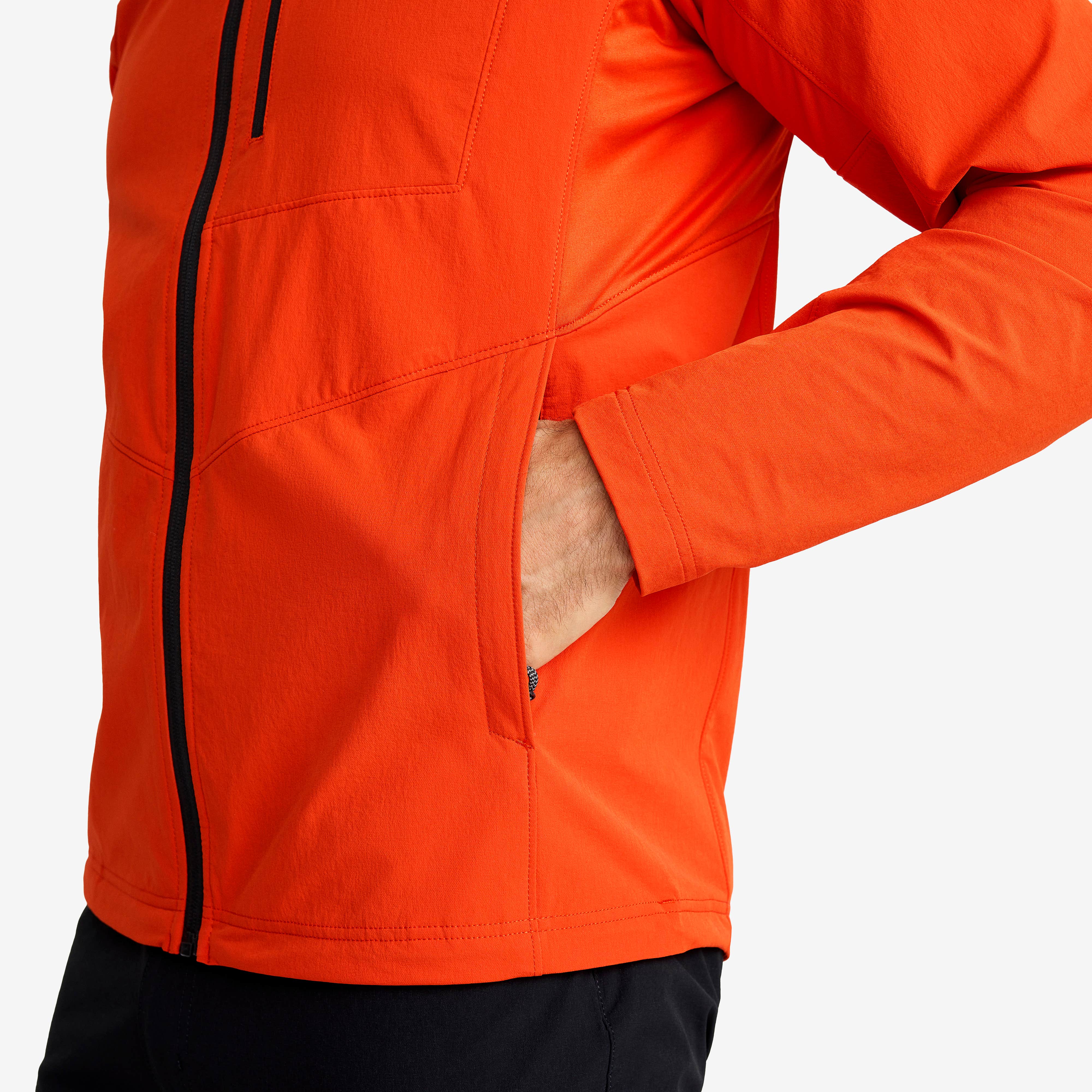 Venue Light Softshell Jacket Herre Pureed Pumpkin