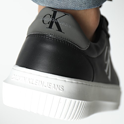 Baskets Chunky Cupsole Lace Up 0536 Black Silver