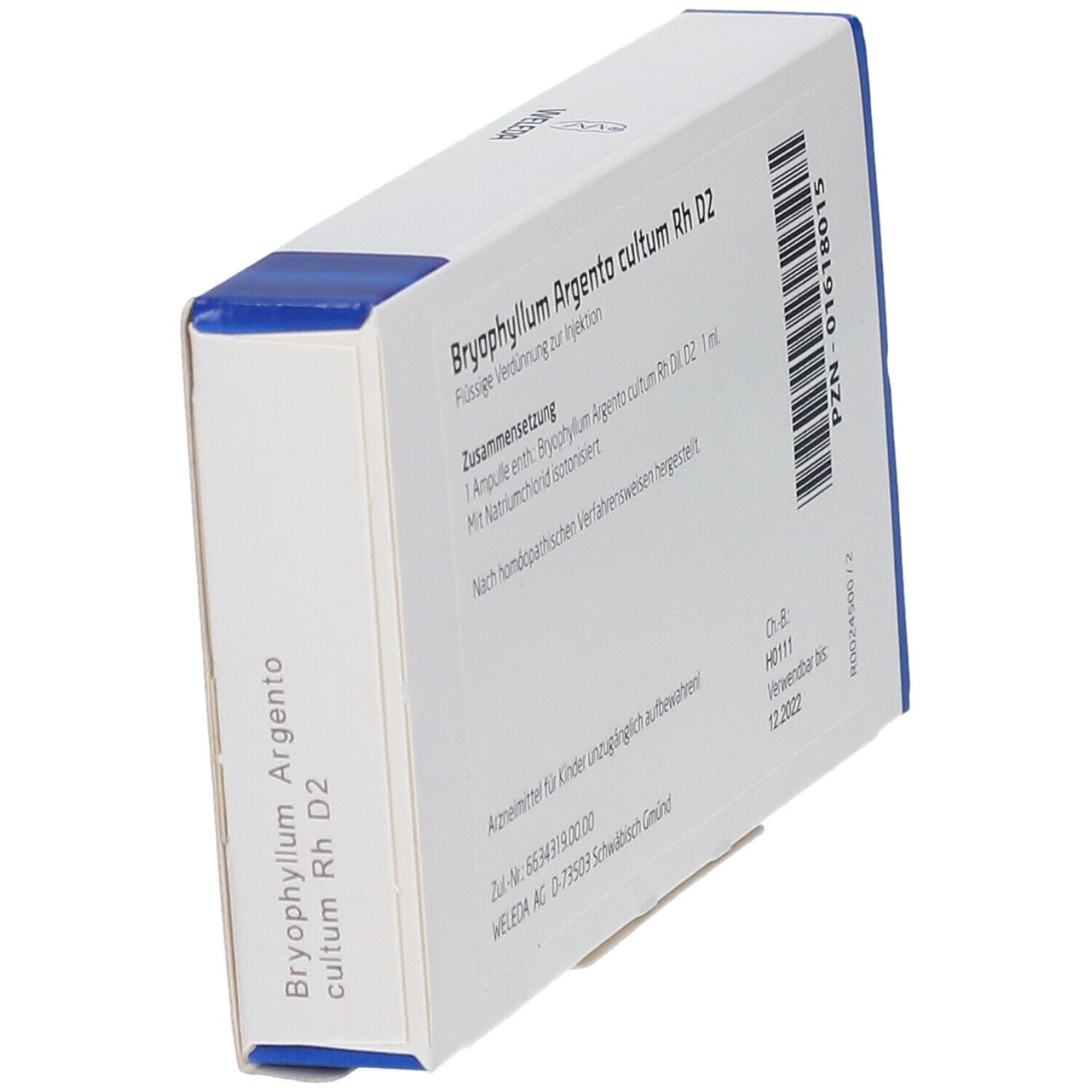 Bryophyllum Argento Cultum Rh D 2 Ampullen
