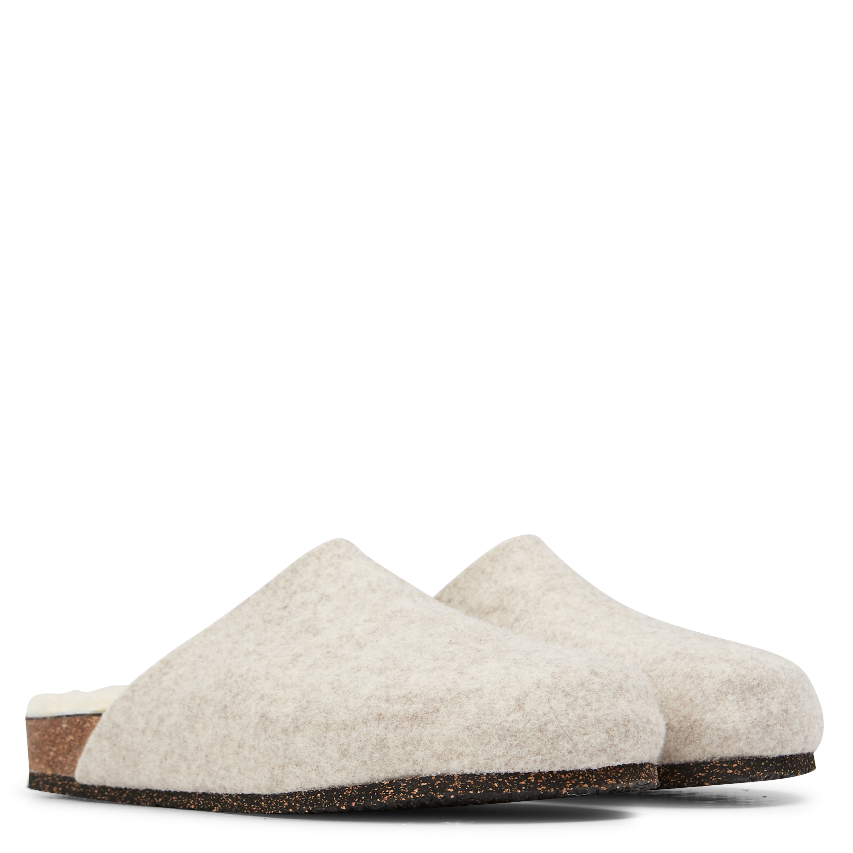 LEANNE - Sabots fourrés | Beige
