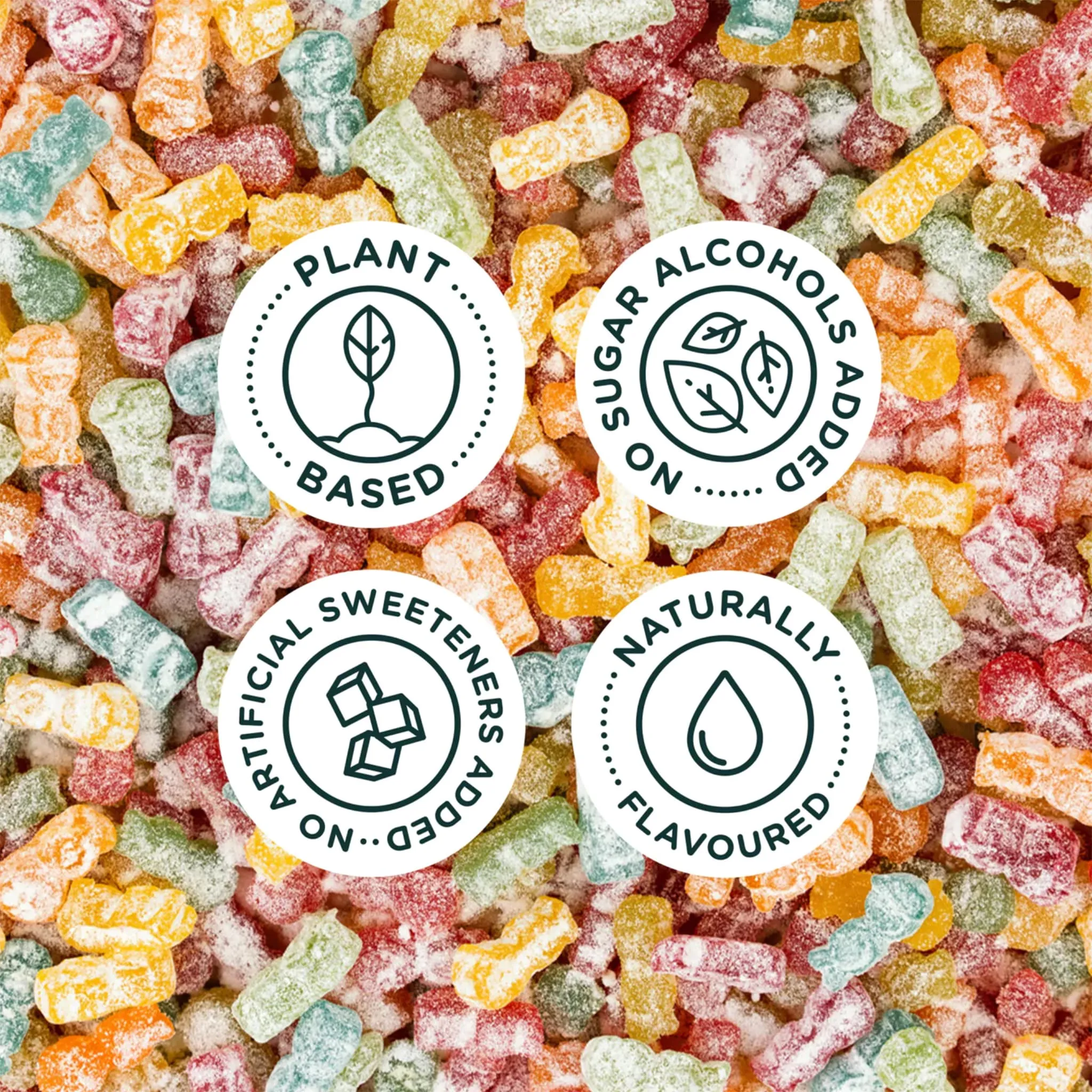 SmartSweets Bonbons Sour Blast Buddies