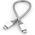 Verbatim Câble de synchronisation et de charge USB-C à USB-C USB 3.1 GÉN 2 de en acier inoxydable de 30 cm