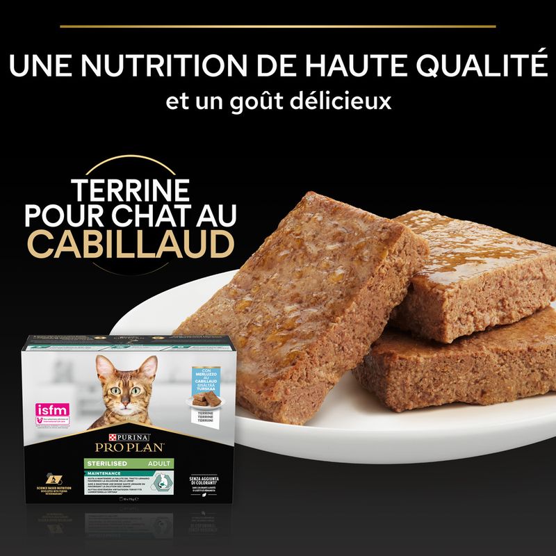 PURINA PRO PLAN Sterilised Adult Maintenance 10 x 75 g