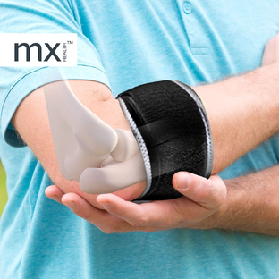 MX Health Premium Neopreen Tennis Elbow Support - Universal 1ST