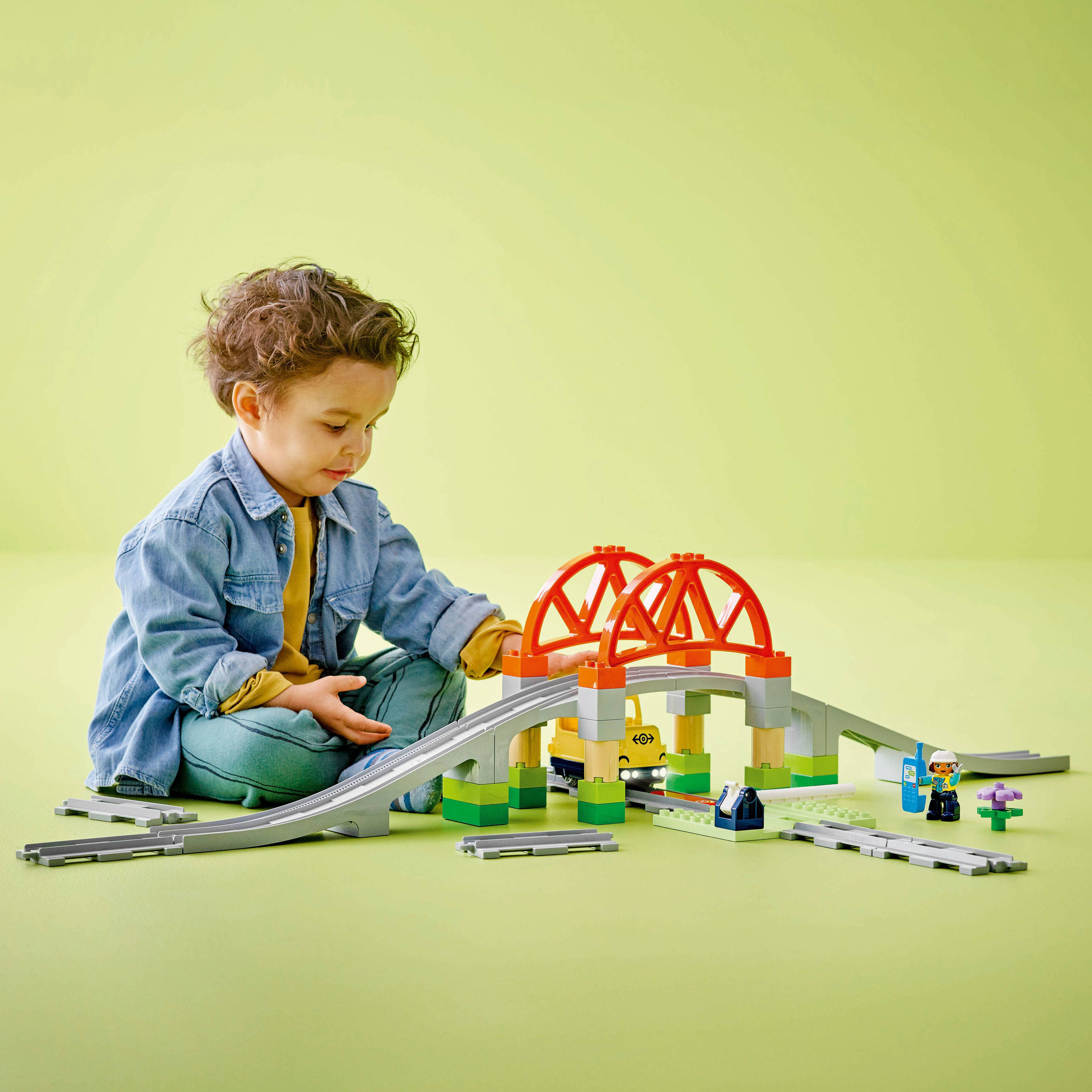 LEGO Stad Treinbrug en rails uitbreidingsset 10426
