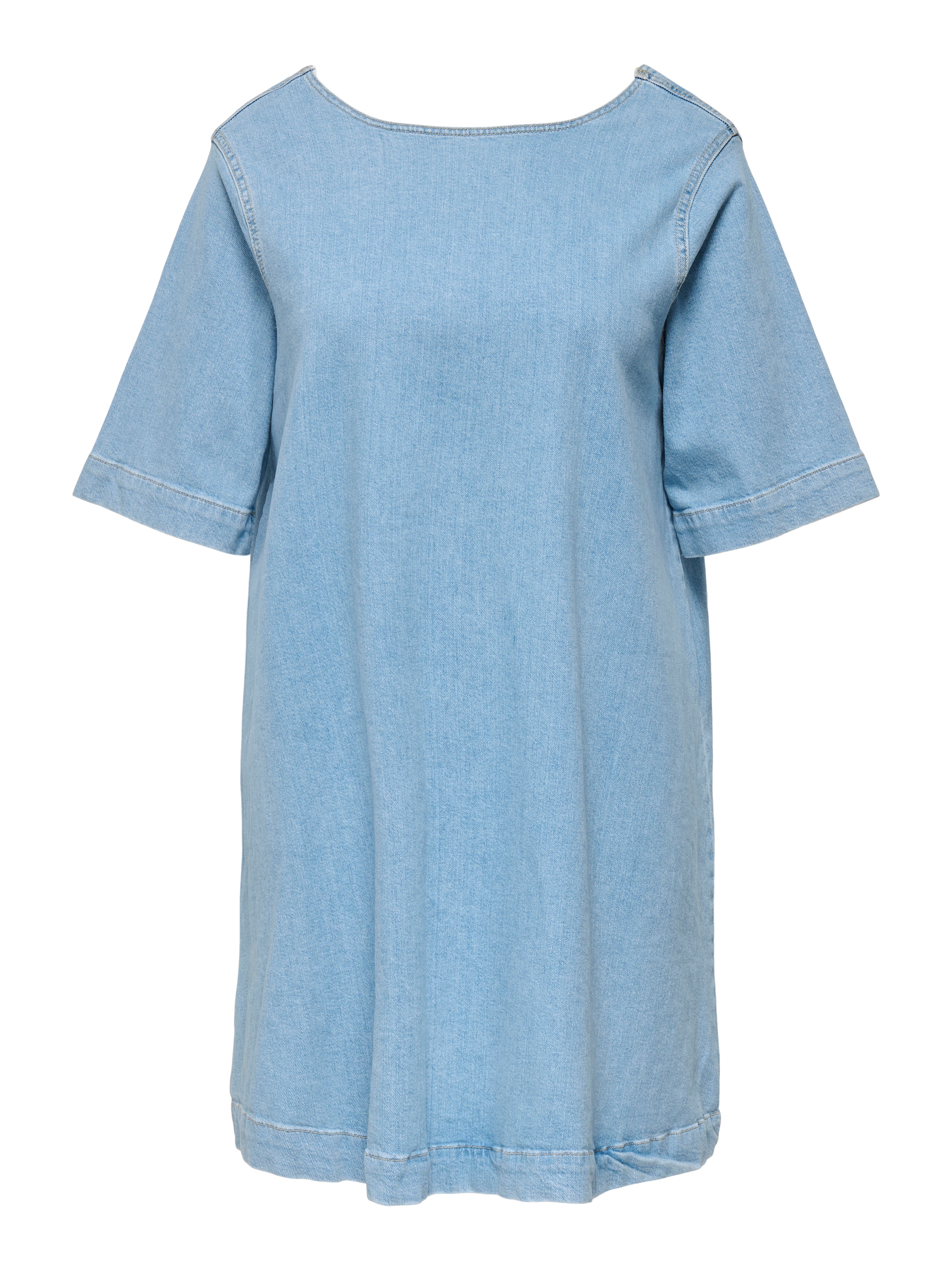 CARTINE Midikleid Light Blue Denim