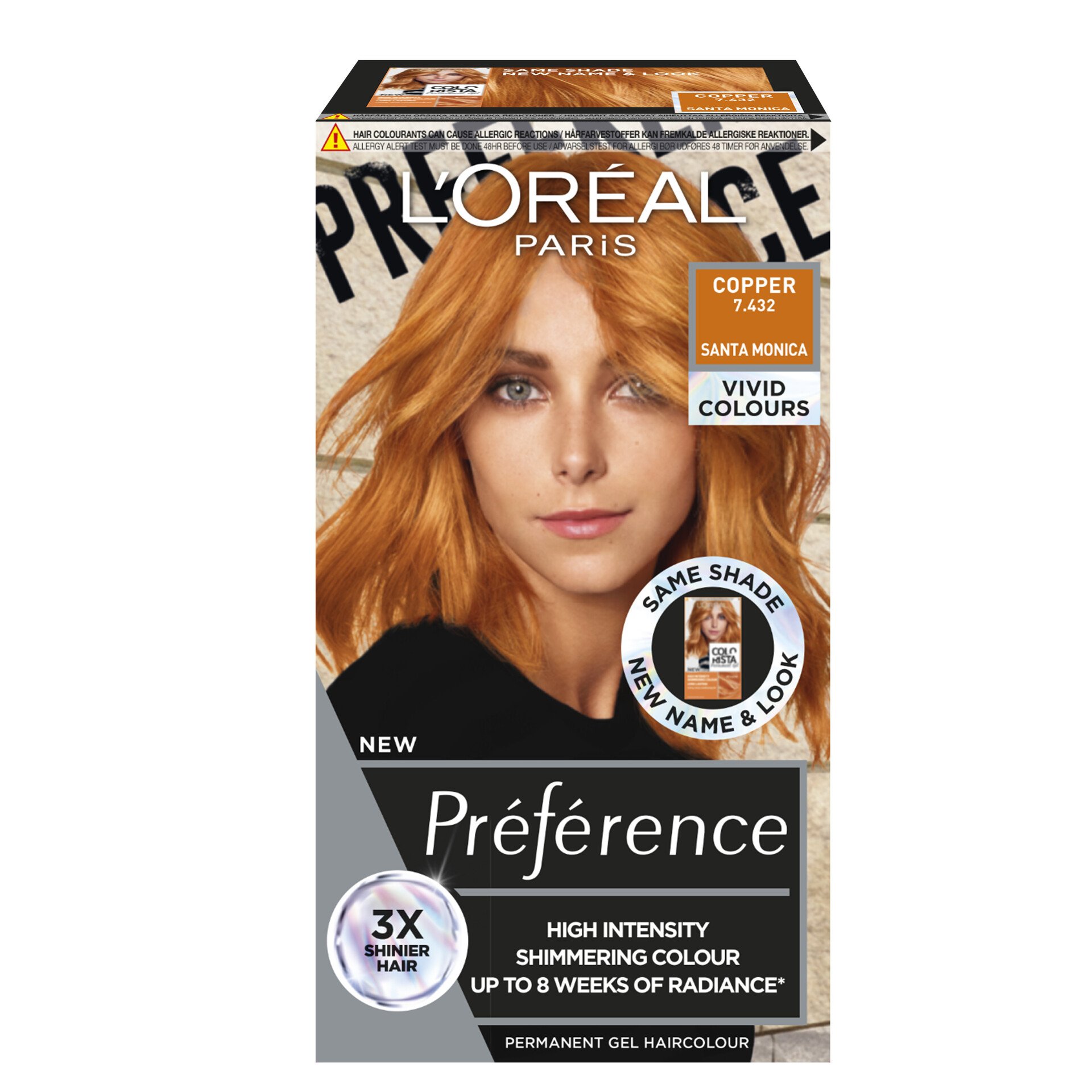 Préférence Vivids 7.432 Copper