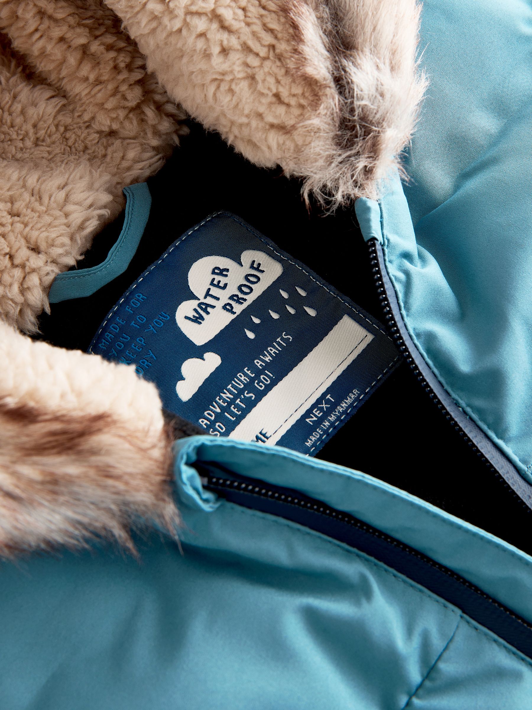Blauw - Waterdicht gewatteerd sneeuwpak (3mnd-7jr)