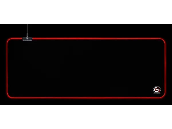 Gembird MP-GAMELED-L Gaming musemåtte med LED lyseffekt, størrelse L (30cm x 80cm)