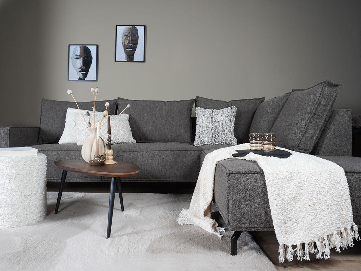 Vloerkleed Velluto Beige - 230 x 330 cm