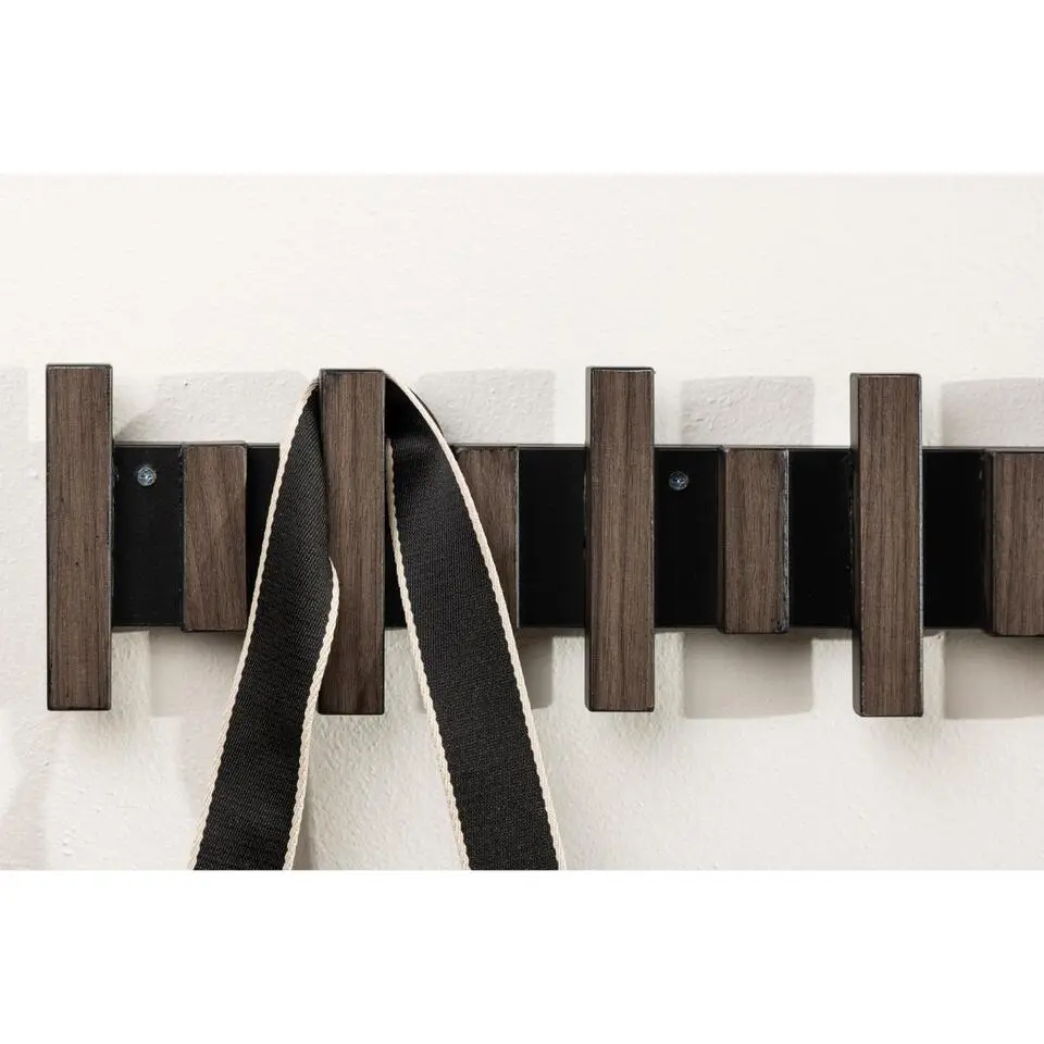Svea - Sonja wandkapstok - 75 cm - mokka