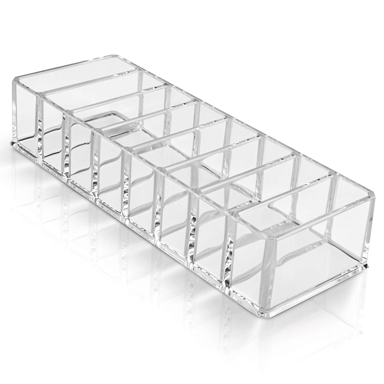 (Gr. S) Acryl Beauty Make Up Organizer Aufbewahrungsbox - Transparent