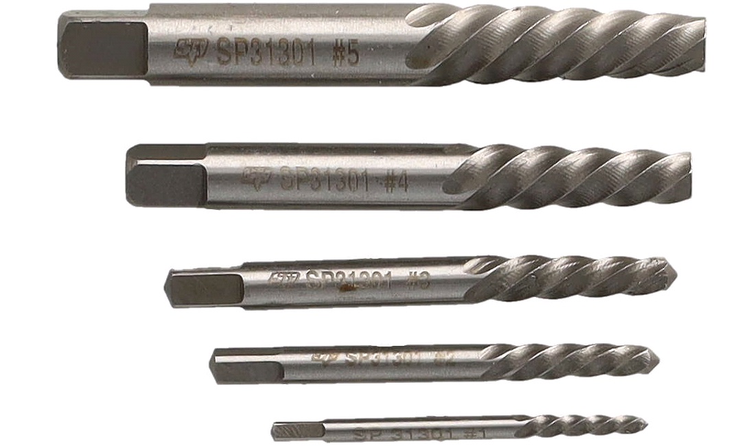 Skrueudtrækker 5 dele - SP Tools