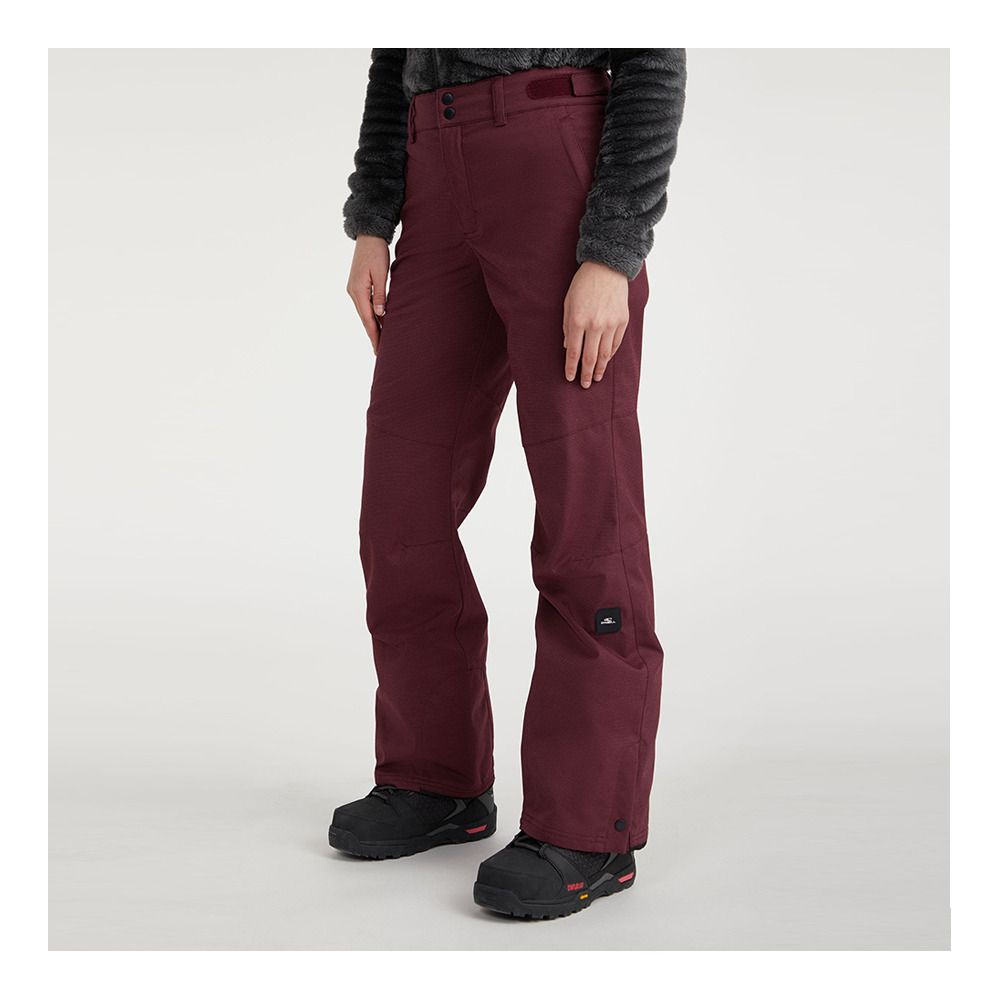 O'Neill STAR MELANGE - Pantalon ski Femme windsor wine
