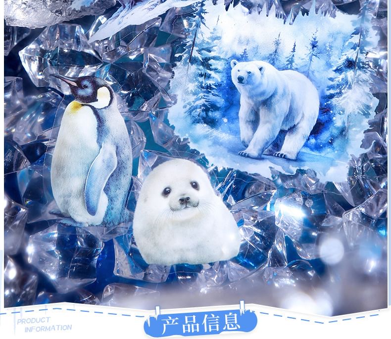 JIMO - Winter / Dierensticker (Diverse ontwerpen)