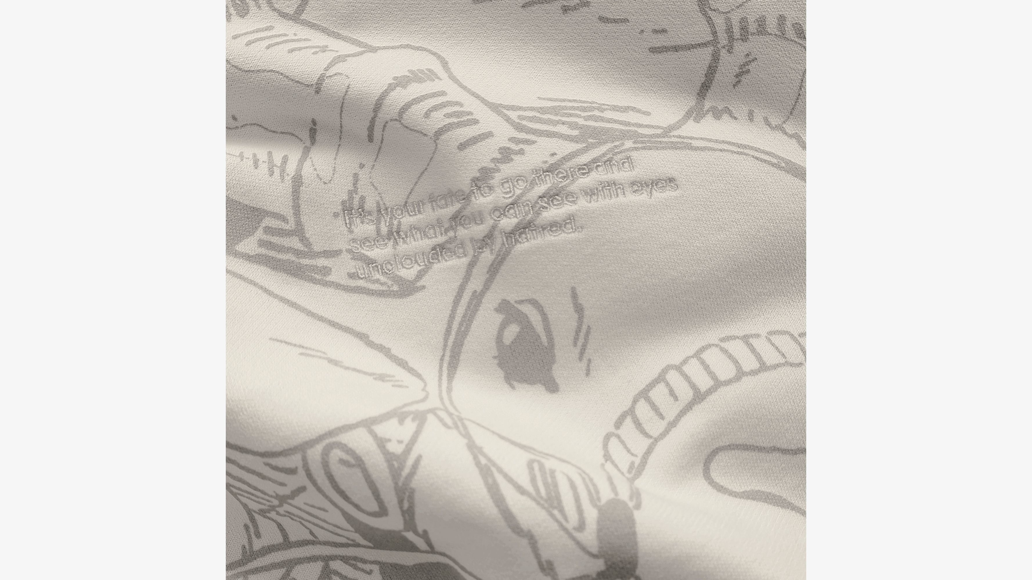 Sweat à capuche Ashitaka Levi's® X Princess Mononoke - Xghibli Prince Of The Emishi Natural - Neutral