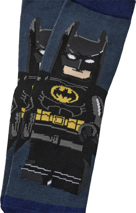 LEGO kidswear-LEGO børnetøj LWARIS 605 - 3-PACK SOCKS Dark khaki