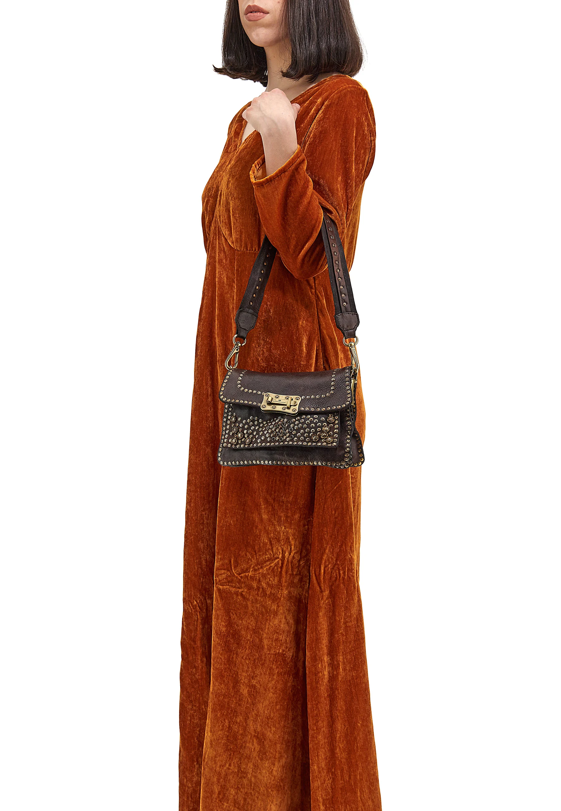 AGNESE - Sac à bandoulière | Marron