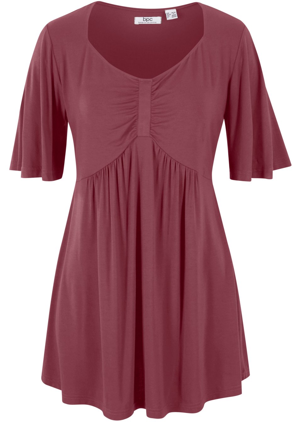 T-shirt trapèze en viscose