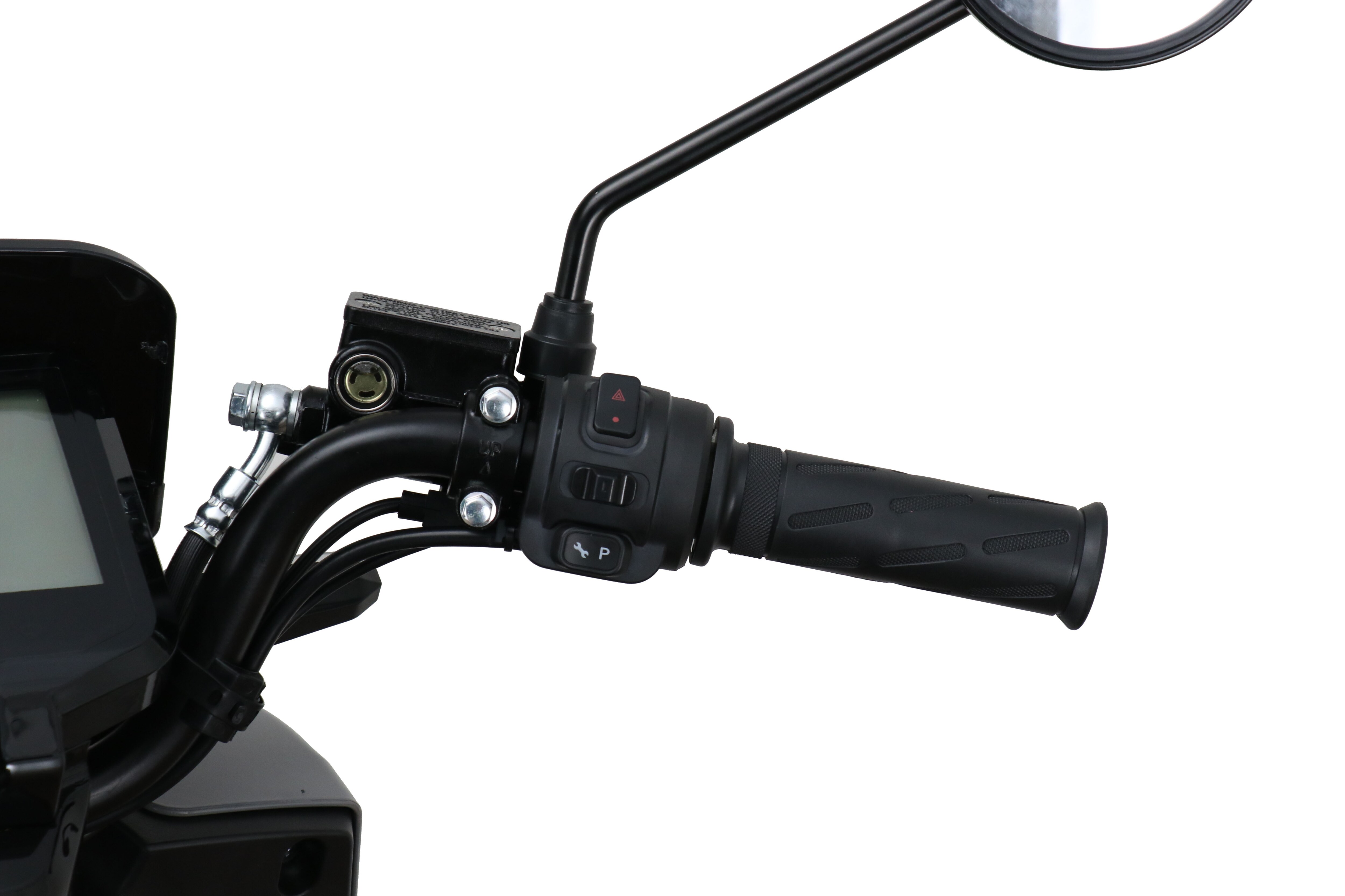 GreenStreet Elektroroller Rio 2000 W 45 kmh grau