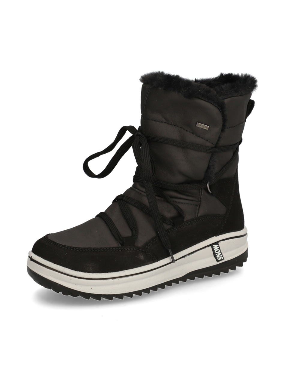 Lederkombination Snowboot