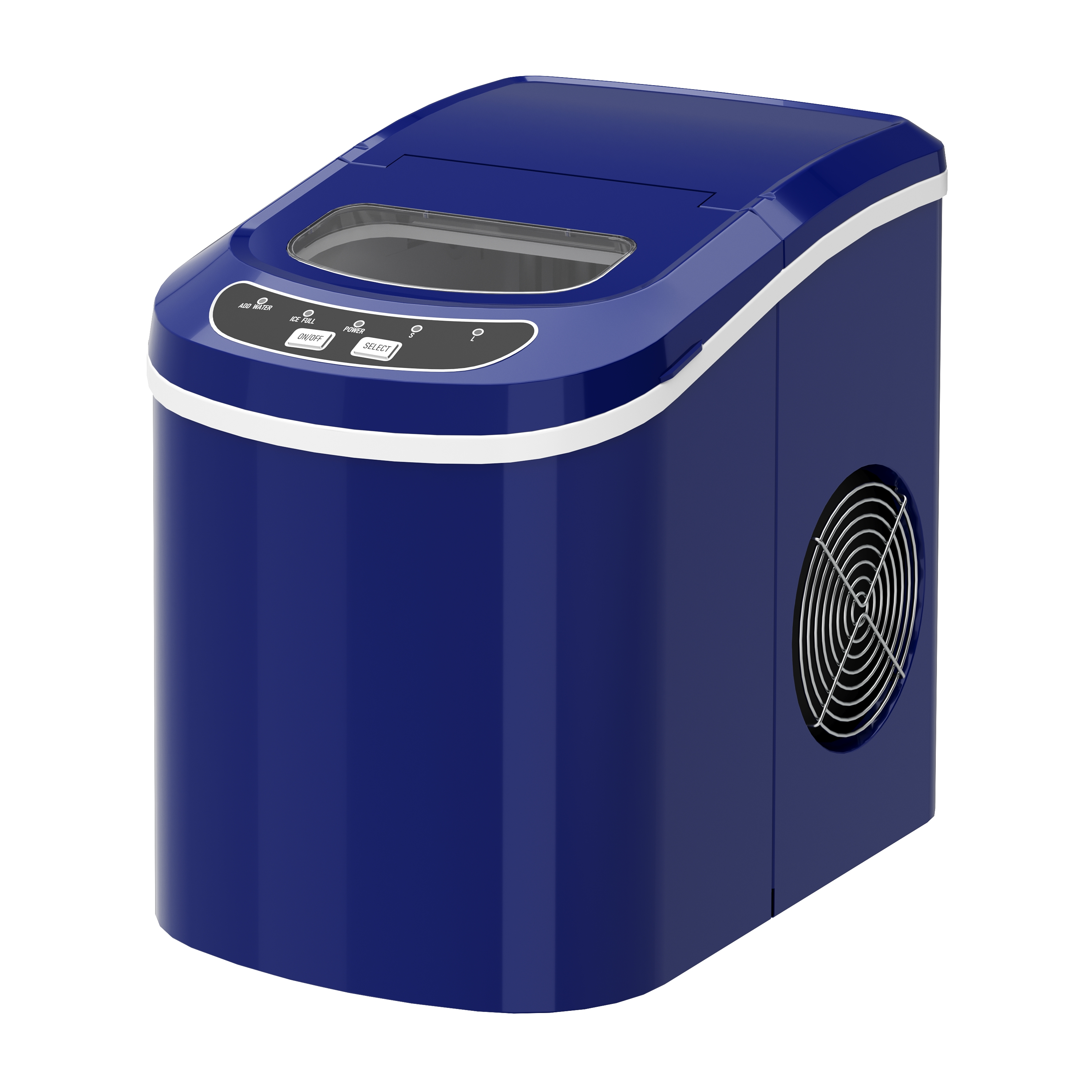 Eiswürfelmaschine dunkelblau 2.2L - 12 kg / 24 h