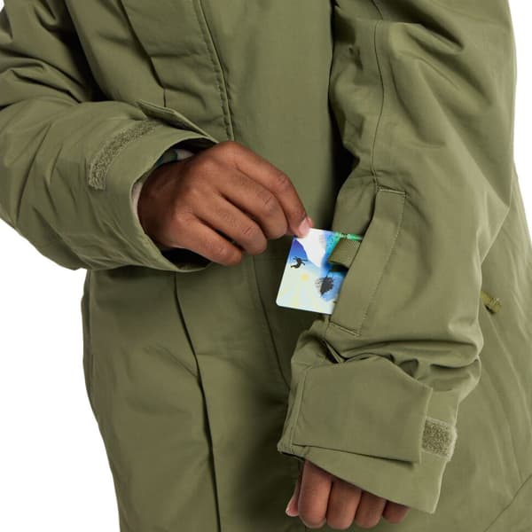 Veste snowboard BURTON KD SKIMMER JACKET FOREST MOSS