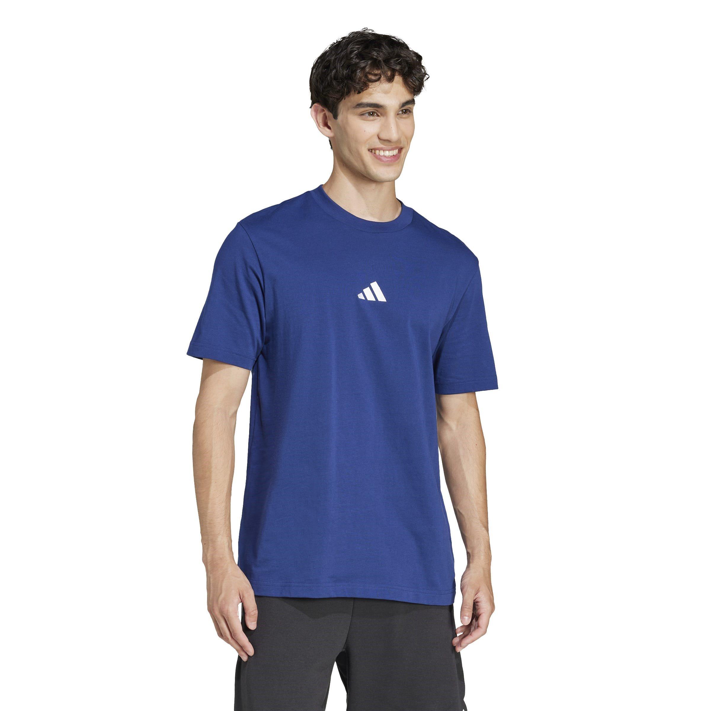 adidas Essentials Single Jersey Logo T-Shirt Mens
