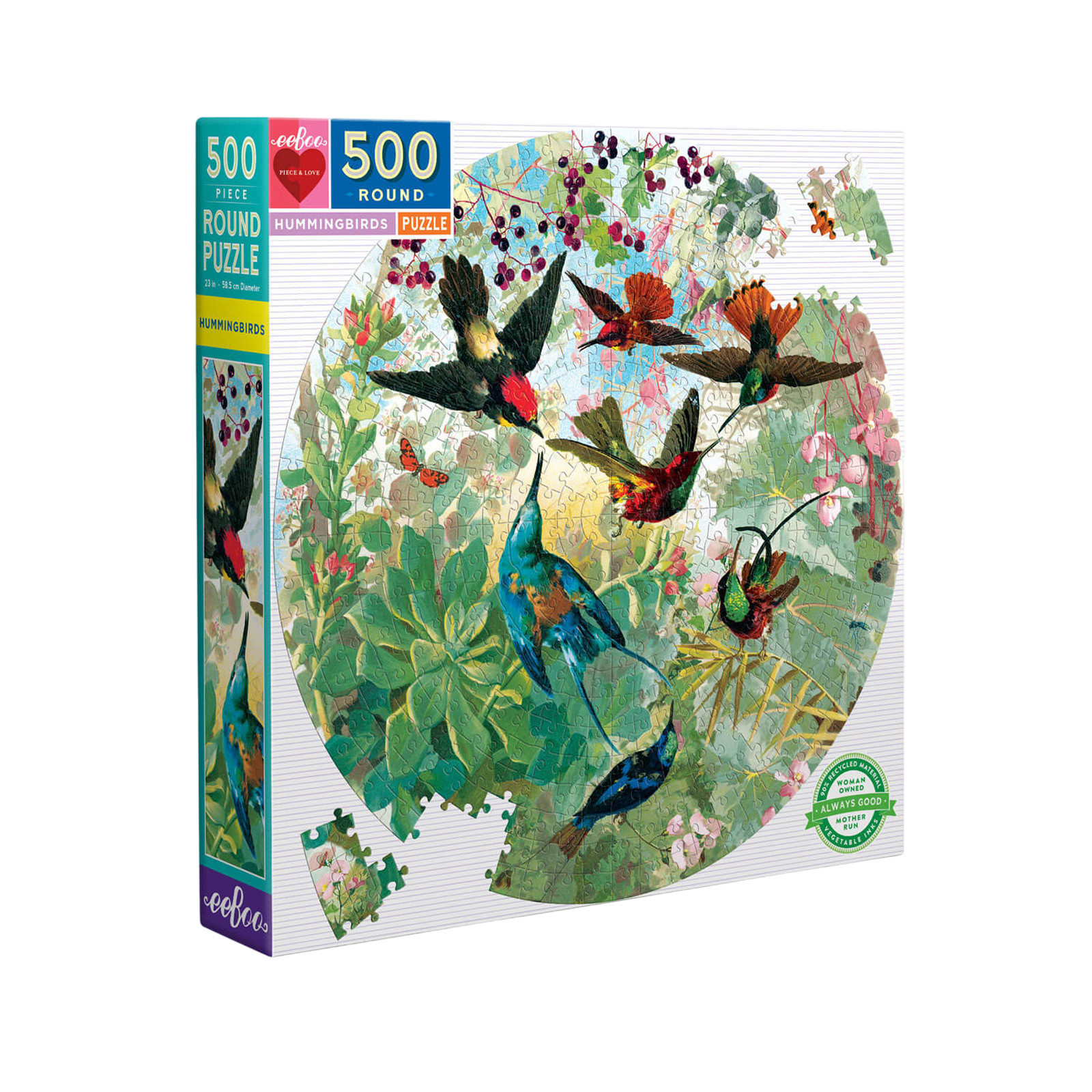 Puzzle Hummingbirds