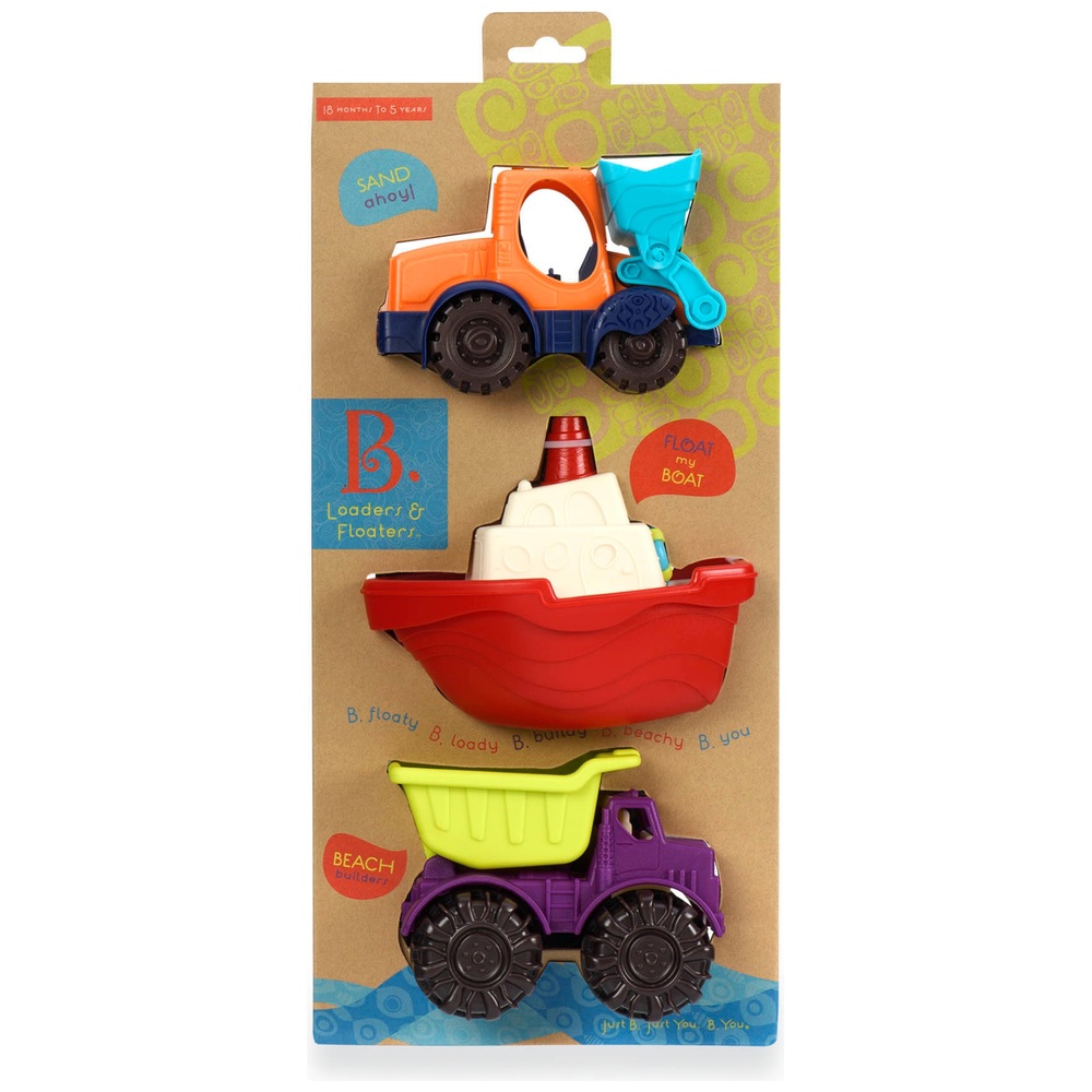 B. Mini-Fahrzeuge 3-teiliges Set