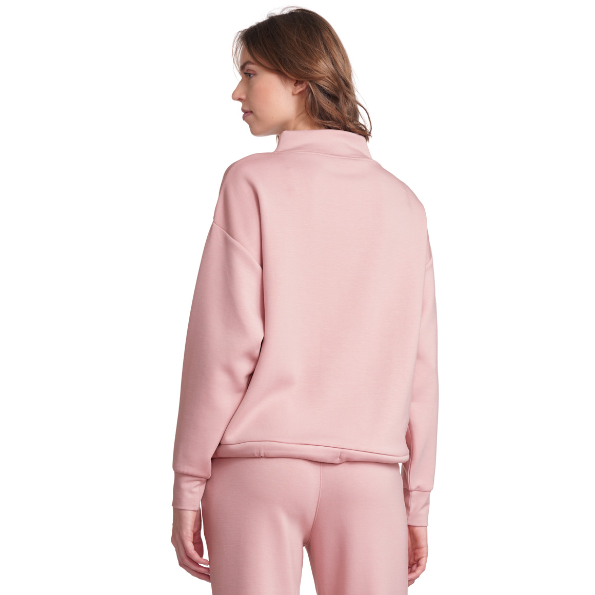 Gina Collection Damen Sweatshirt aus Modal-Mix rosa