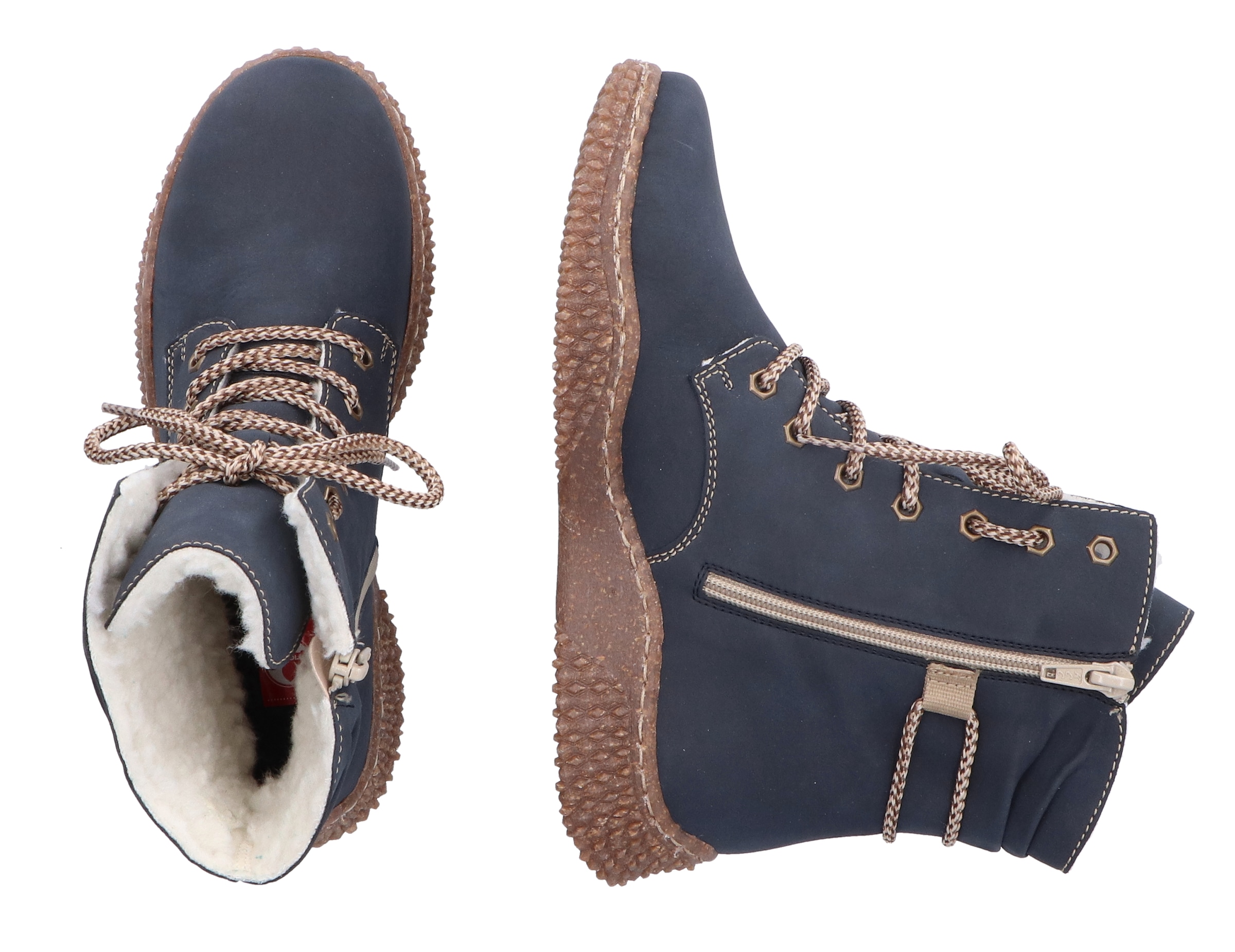 Rieker Winterboots  mit modischer Profillaufsohle