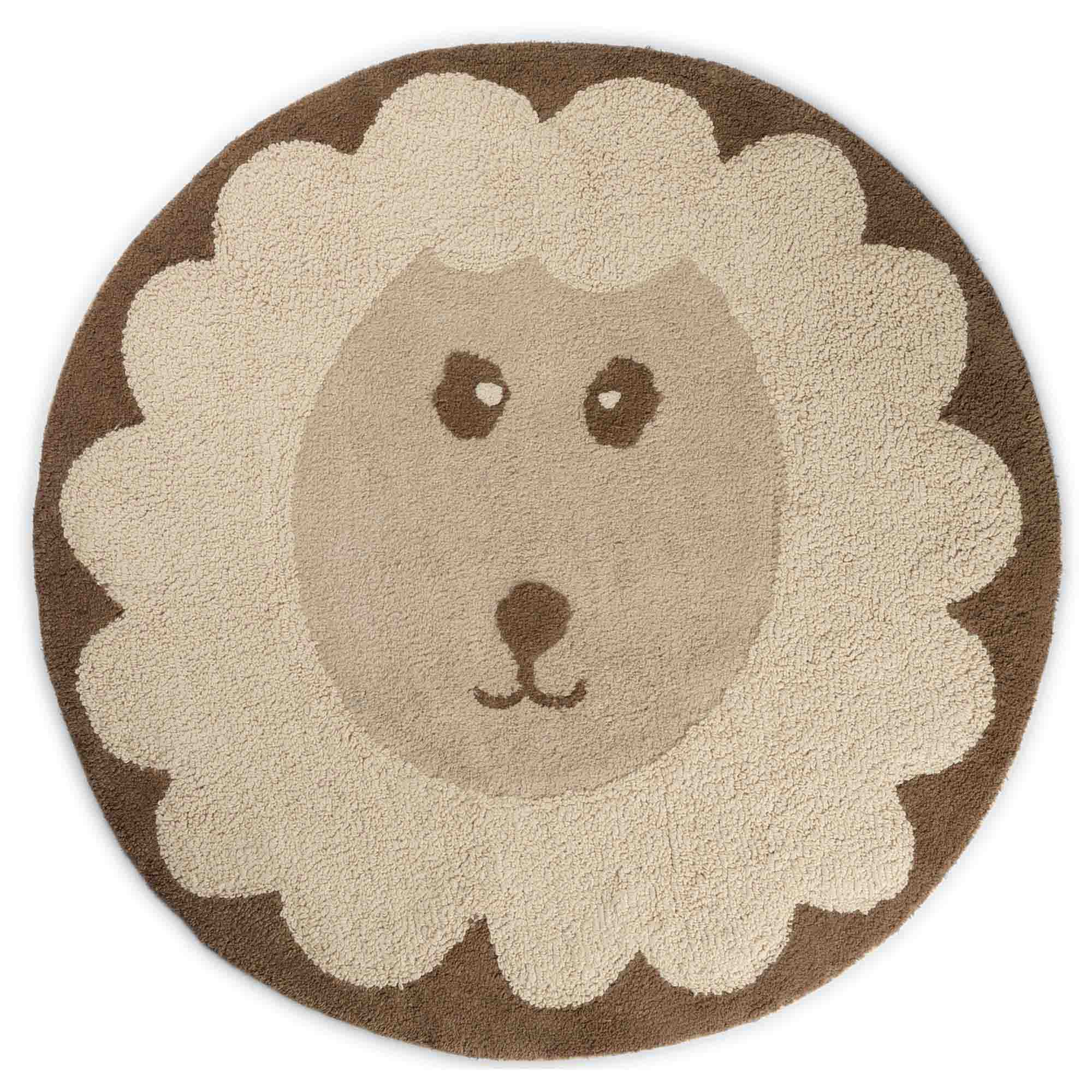 Prénatal vloerkleed schaap beige