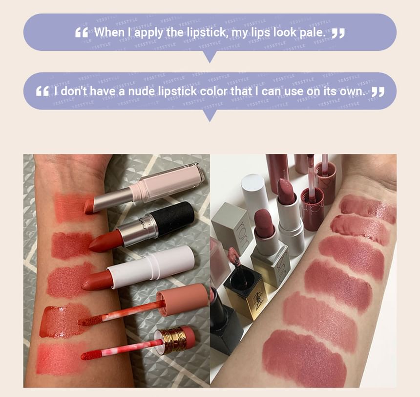 romand - Zero Matte Lipstick Muteral Nude Collection - 3 kleuren