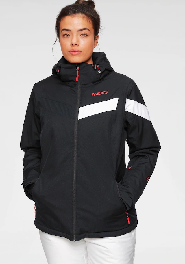 Maier Sports Winterjacke »Damen Jacke wattiert« mit Kapuze Wasser & winddicht & atmungsaktiv in grossen Grössen